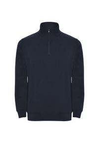 ROLY - Męska Bluza Rozpinana Aneto Quarter Zip. Kolor: niebieski