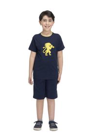LEONE 1947 APPAREL - Witamy t-shirt dziecięcy. Kolor: niebieski. Sport: joga i pilates