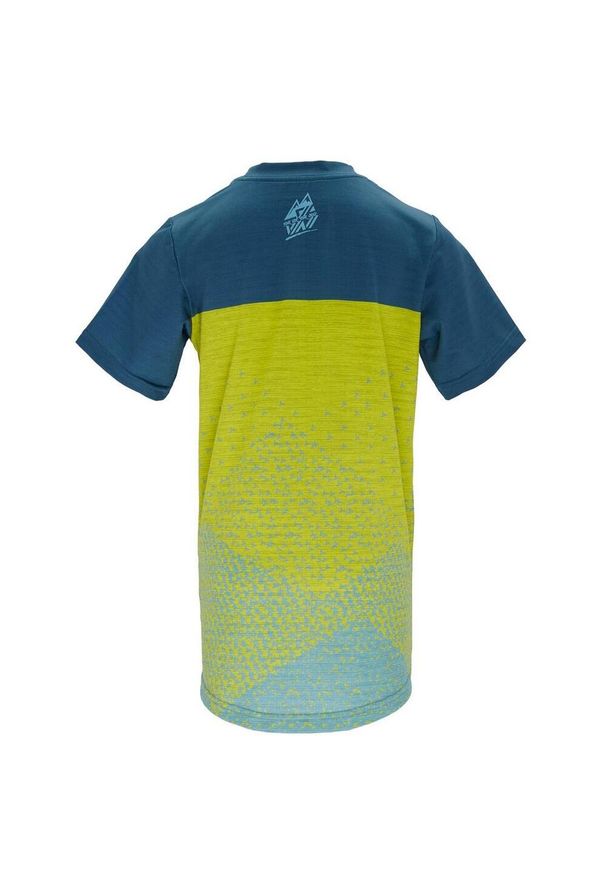 Koszulka rowerowa dziecięca Silvini Jersey Denni CD2283. Kolor: niebieski, wielokolorowy, żółty. Materiał: jersey