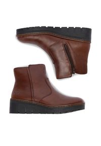 Rieker Botki CEO-X9165-27 Brązowy. Kolor: brązowy. Materiał: skóra #6