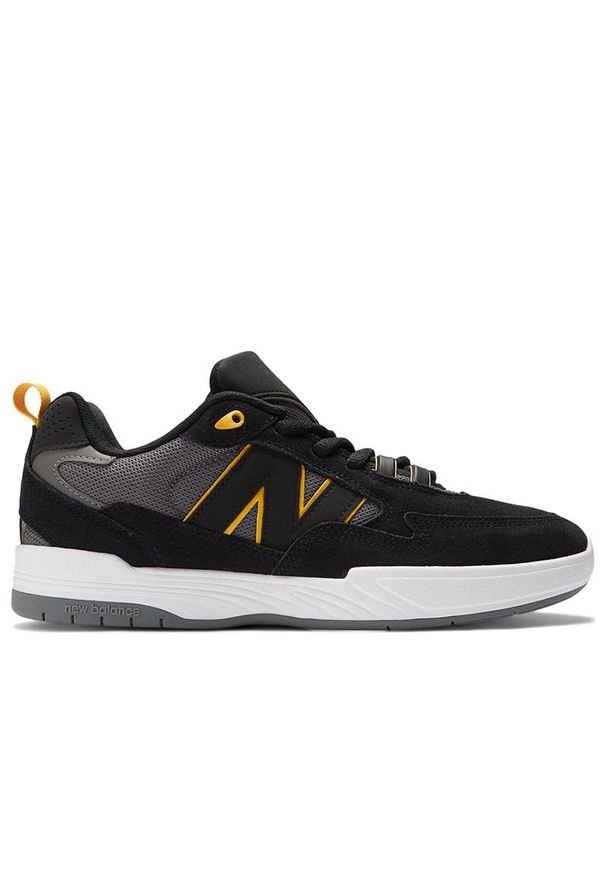 Buty New Balance Numeric NM808WUT - czarne. Kolor: czarny. Materiał: guma, zamsz, materiał, syntetyk. Szerokość cholewki: normalna. Sport: skateboard