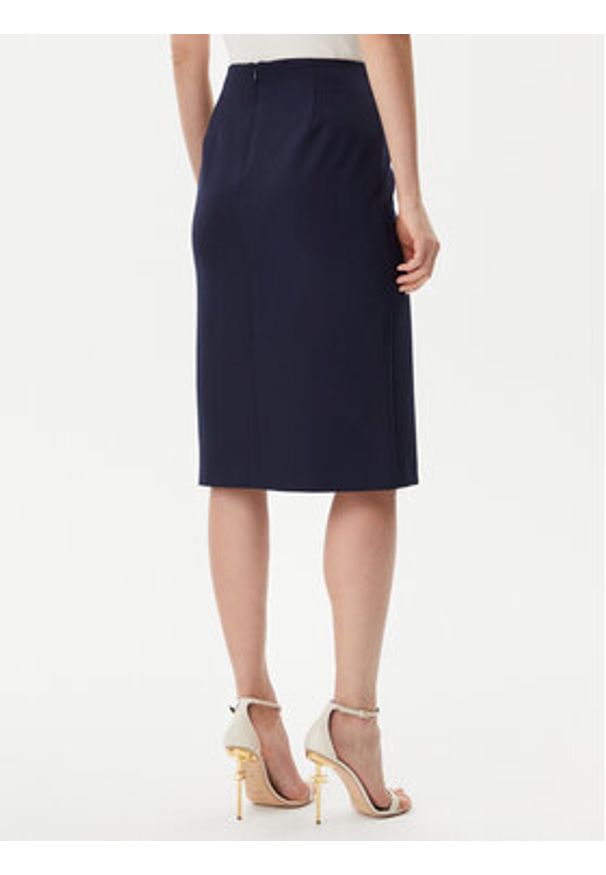 Artigli Spódnica ołówkowa ACGO000930 Granatowy Regular Fit. Kolor: niebieski. Materiał: syntetyk