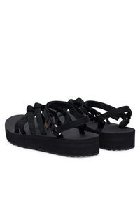 Teva Sandały Midform Kena Slim 1173494 Czarny. Kolor: czarny. Materiał: materiał #2
