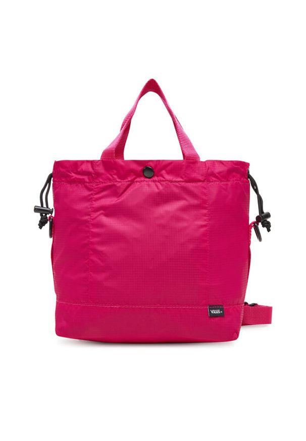 Vans Torba Its A Mini Cinch Bag VN000MNZC9L1 Różowy. Kolor: różowy. Materiał: materiał