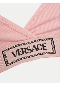 VERSACE - Versace Biustonosz braletka 1013503 Różowy. Kolor: różowy. Materiał: bawełna #6
