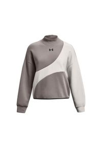 Bluza sportowa damska Under Armour Unstoppable Flc Crop Crew. Kolor: szary #1