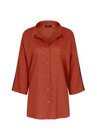 Triumph Koszulka piżamowa Summer Wear 10227228 Pomarańczowy Regular Fit. Kolor: pomarańczowy. Materiał: wiskoza #3