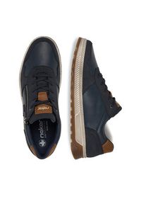 Rieker Sneakersy 37029-16 Granatowy. Kolor: niebieski. Materiał: syntetyk, materiał #2