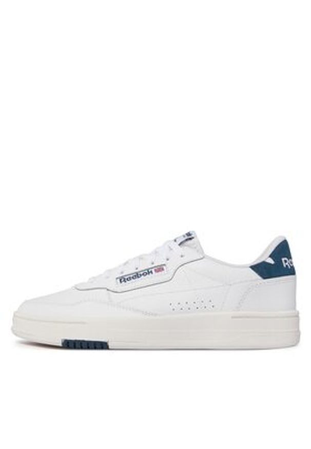 Reebok Sneakersy Court Peak IF5342 Biały. Kolor: biały. Materiał: skóra
