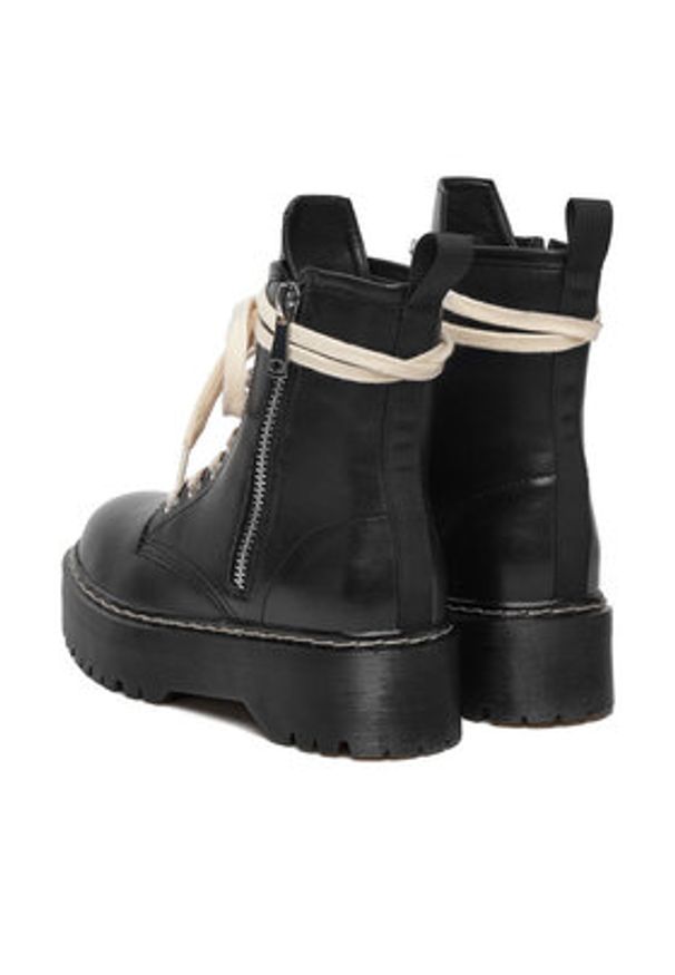 DeeZee Trzewiki 11929-24 Czarny. Kolor: czarny. Materiał: syntetyk, materiał