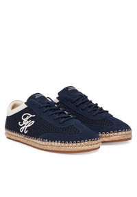 TOMMY HILFIGER - Tommy Hilfiger Espadryle Th Heritage Rope Sneaker FW0FW09406 Granatowy. Kolor: niebieski. Materiał: materiał #2