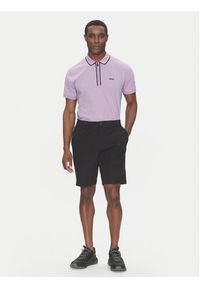 BOSS Polo Philix Tape 50537489 Różowy Regular Fit. Typ kołnierza: polo. Kolor: różowy. Materiał: bawełna #5