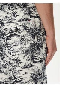 TOMMY HILFIGER - Tommy Hilfiger Szorty materiałowe MW0MW39284 Granatowy Regular Fit. Kolor: niebieski. Materiał: len