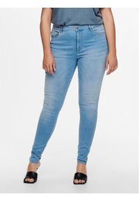 ONLY Carmakoma Jeansy 15199400 Niebieski Skinny Fit. Kolor: niebieski