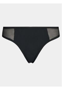 Calvin Klein Swimwear Dół od bikini KW0KW02329 Czarny. Kolor: czarny. Materiał: syntetyk #4