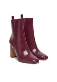 Steve Madden Botki Adelisa SM11002626 Bordowy. Kolor: czerwony. Materiał: skóra #3