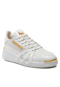 Giuseppe Zanotti Sneakersy RM40002 Biały. Kolor: biały. Materiał: skóra