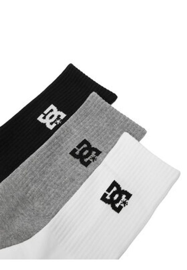 DC Shoes Skarpety długie CEO_BR_DC_2051_W_AW25 (3 PACK) Kolorowy. Materiał: bawełna. Wzór: kolorowy