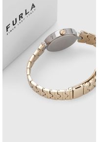 Furla zegarek WW00041008L2 damski kolor złoty. Kolor: złoty. Materiał: materiał #3