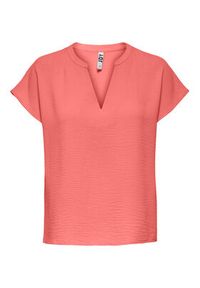 JDY T-Shirt 15249287 Różowy Regular Fit. Kolor: różowy