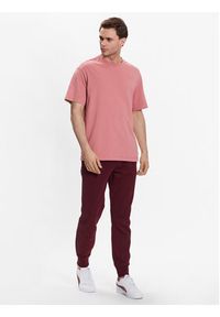 outhorn - Outhorn T-Shirt TTSHM453 Różowy Regular Fit. Kolor: różowy. Materiał: bawełna