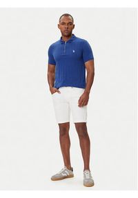 Petrol Industries Szorty jeansowe M-ROS-SHO005 Biały Slim Fit. Kolor: biały. Materiał: bawełna #7