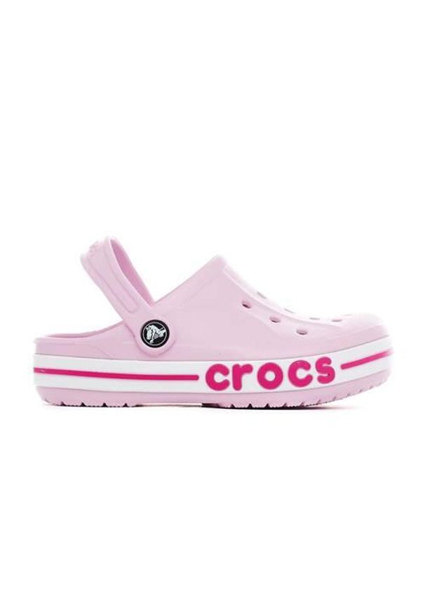 Buty do chodzenia dla dzieci Crocs Bayaband Clog. Kolor: różowy. Materiał: materiał, syntetyk