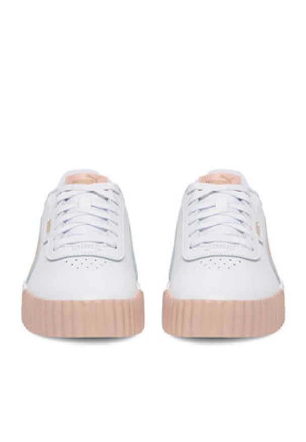 Puma Sneakersy CARINA 3.0 40036521 Biały. Kolor: biały. Materiał: skóra