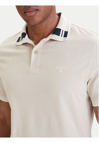 Barbour Polo Callington MML1536BE12 Beżowy jasny Regular Fit. Typ kołnierza: polo. Kolor: beżowy. Materiał: bawełna #3