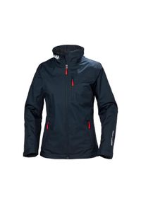 Kurtka damska Helly Hansen crew midlayer. Kolor: niebieski. Sport: turystyka piesza