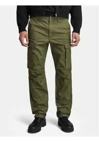 G-Star RAW - G-Star Raw Spodnie materiałowe Core D24309-D387 Zielony Tapered Fit. Kolor: zielony. Materiał: bawełna
