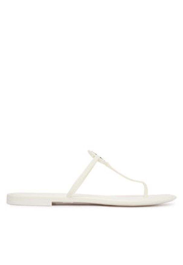 Tory Burch Japonki Mini Miller Jelly 166808 Biały. Kolor: biały. Materiał: syntetyk