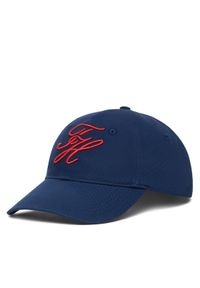 TOMMY HILFIGER - Tommy Hilfiger Czapka z daszkiem Logo Embroidery Baseball Cap AM0AM14120 Granatowy. Kolor: niebieski. Materiał: bawełna #1