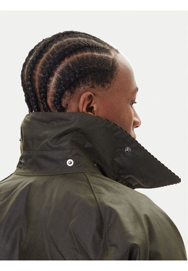 Barbour Kurtka przejściowa MWX0017OL99 Zielony Regular Fit. Kolor: zielony. Materiał: bawełna