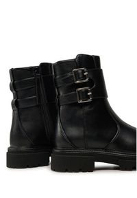 only - ONLY Botki 15329999 Czarny. Kolor: czarny. Materiał: skóra #5