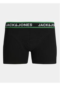 Jack & Jones - Jack&Jones Komplet 3 par bokserek Flowers 12250612 Czarny. Kolor: czarny. Materiał: bawełna #9