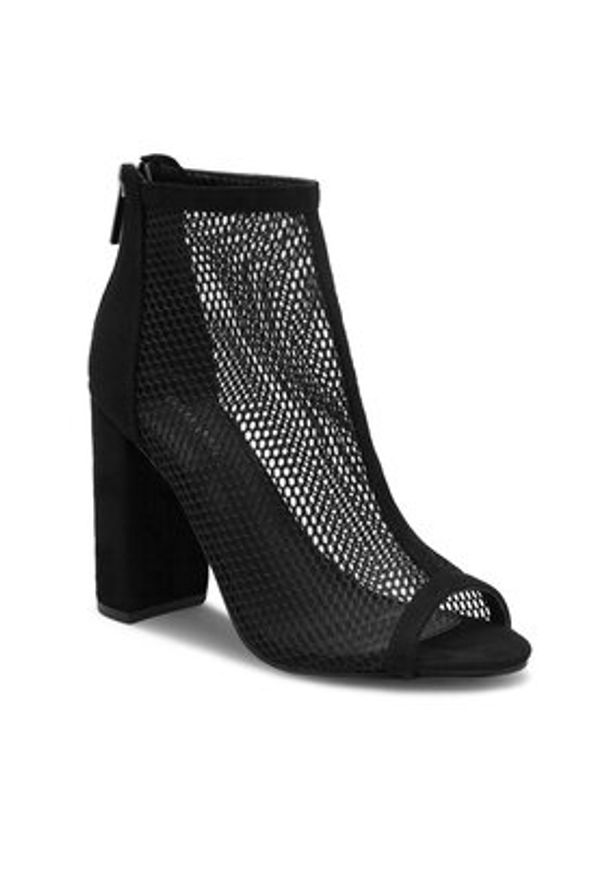 Jenny Fairy Botki Arina LS4937-80 Czarny. Kolor: czarny. Materiał: materiał