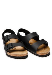 Birkenstock Sandały Milano 034791 Czarny. Kolor: czarny. Materiał: skóra #6