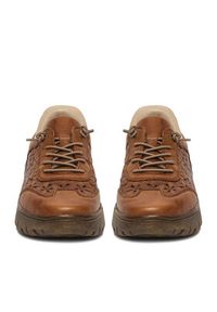Rieker Półbuty N1358-22 Brązowy. Kolor: brązowy. Materiał: skóra #2