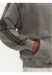 Adidas - adidas Bluza Premium Essentials Retro JD0245 Szary Loose Fit. Kolor: szary. Materiał: bawełna. Styl: retro #7