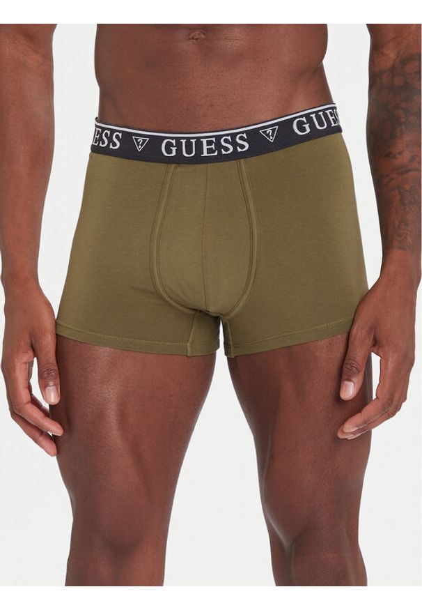 Guess Komplet 5 par bokserek U4YG16 K6YW1 Kolorowy. Materiał: bawełna. Wzór: kolorowy