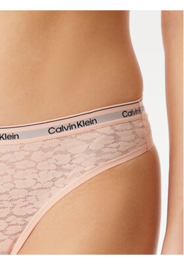 Calvin Klein Underwear Figi brazylijskie 000QD5233E Różowy. Kolor: różowy. Materiał: syntetyk