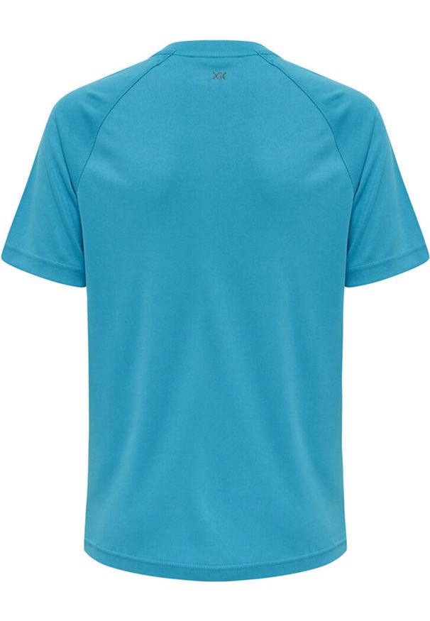Koszulka sportowa z krótkim rękawem dziecięca Hummel Core XK Kids Poly T-Shirt. Kolor: niebieski. Materiał: poliester. Długość rękawa: krótki rękaw. Długość: krótkie. Sezon: lato