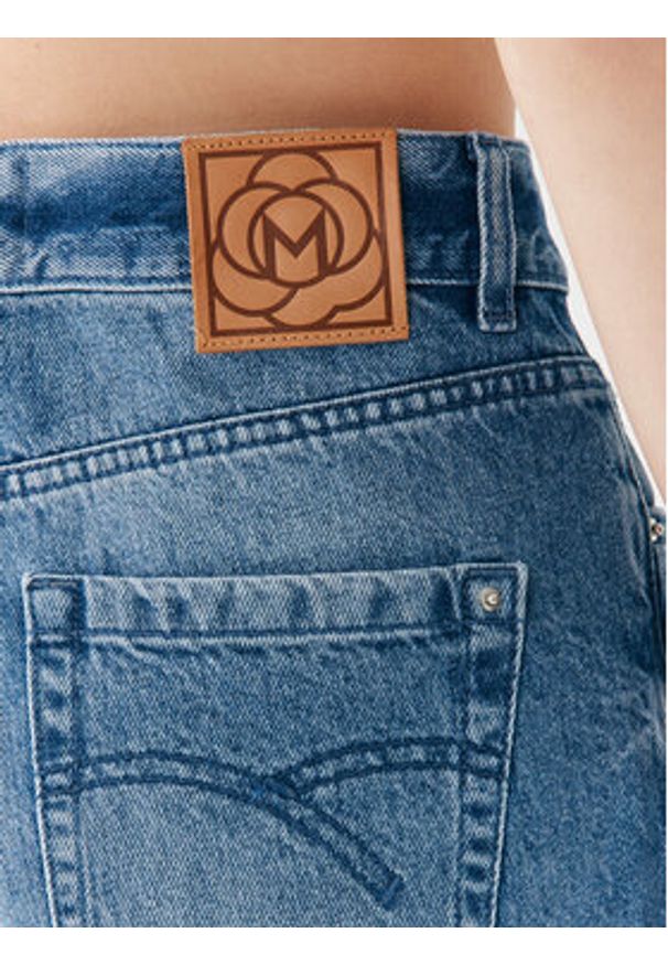 Marella Jeansy 2331860237 Niebieski Mom Fit. Kolor: niebieski