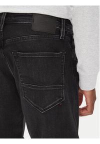 Jack & Jones - Jack&Jones Szorty jeansowe Rick 12269608 Czarny Regular Fit. Kolor: czarny. Materiał: bawełna #5