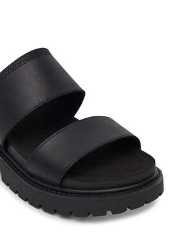 Timberland Klapki Clairemont Way TB0A63NGW021 Czarny. Kolor: czarny. Materiał: skóra