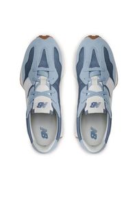 New Balance Sneakersy GS327MQ Niebieski. Kolor: niebieski. Materiał: zamsz, skóra #6