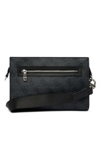 Guess Saszetka HMMILO P6157 Czarny. Kolor: czarny. Materiał: skóra #6