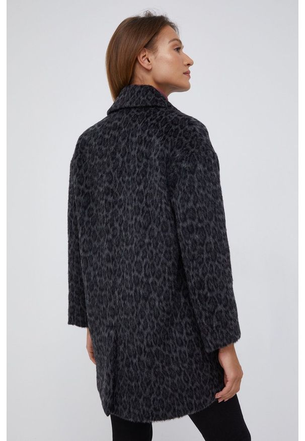 Pennyblack Płaszcz wełniany kolor szary przejściowy oversize. Kolor: szary. Materiał: wełna. Styl: klasyczny