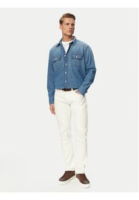 Tommy Jeans Koszula jeansowa DM0DM23028 Niebieski Relaxed Fit. Kolor: niebieski. Materiał: bawełna #3